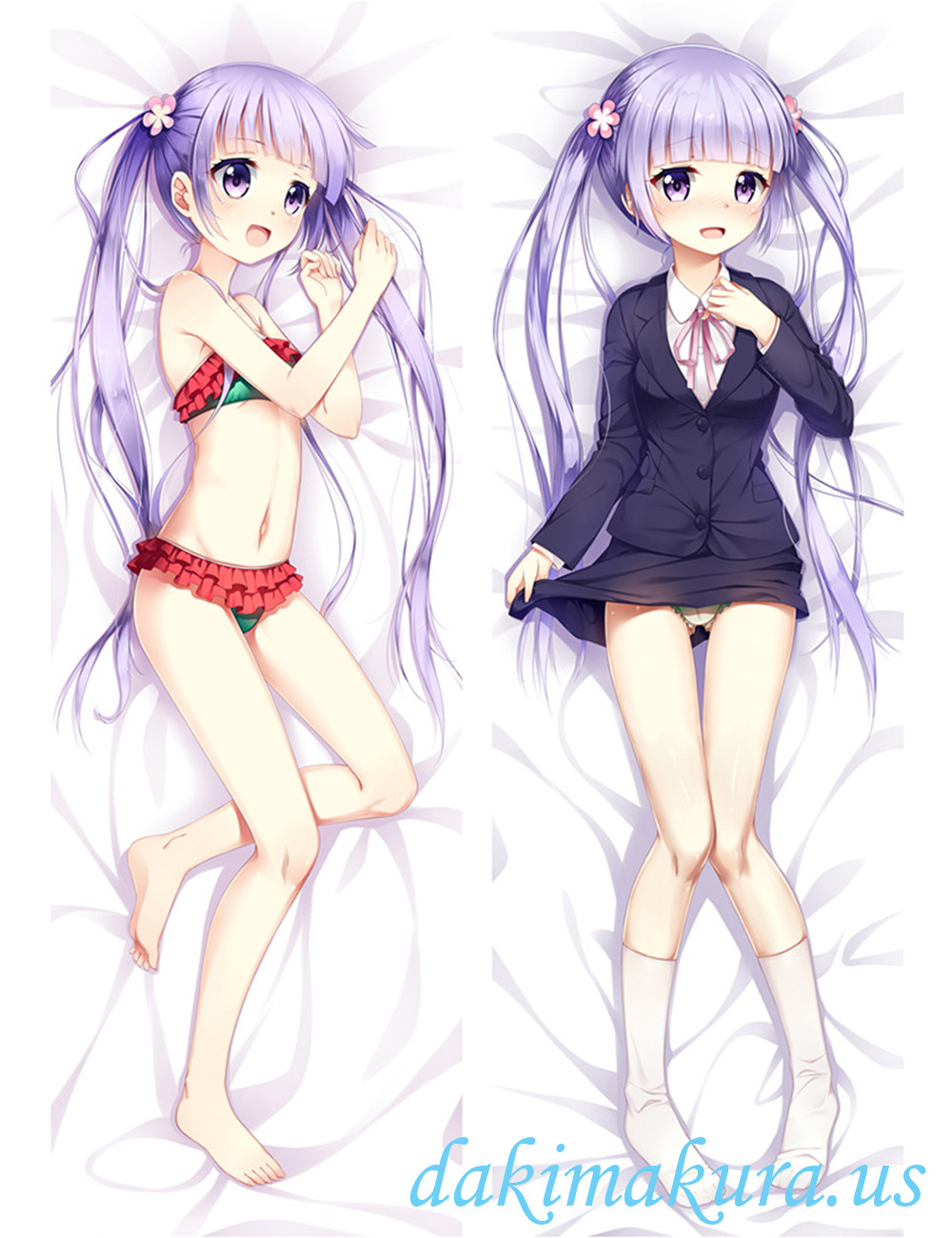 Suzukaze Aoba - NEW GAME! Anime Dakimakura Japanese Hugging Body Pillow Cover